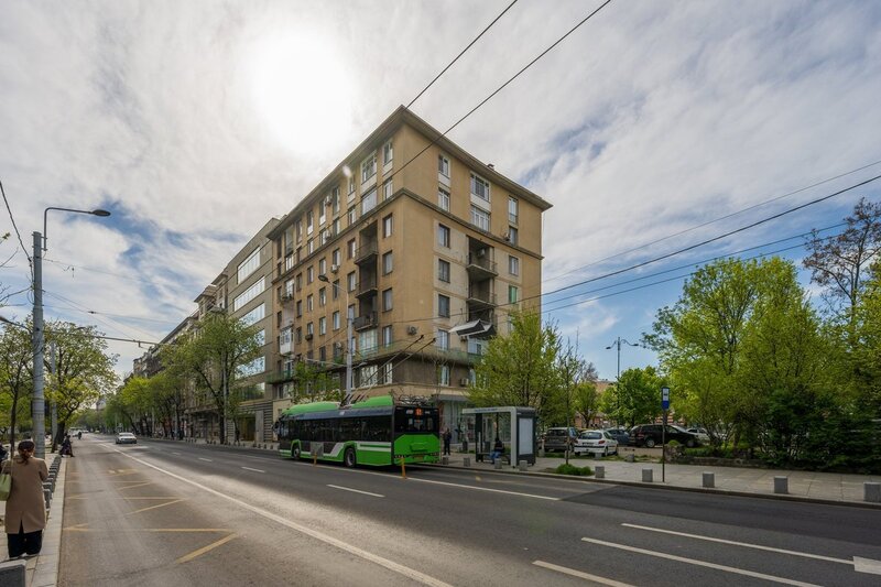 Kogalniceanu, Piata Operei, vedere Splai