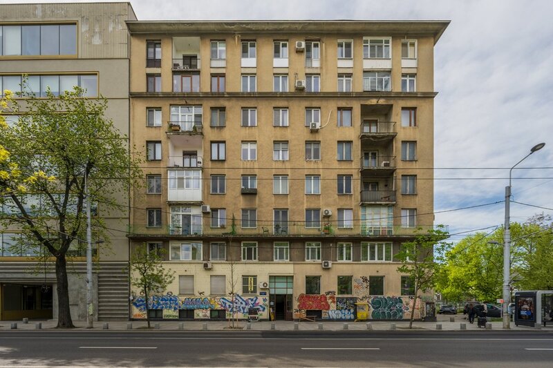 Kogalniceanu, Piata Operei, vedere Splai
